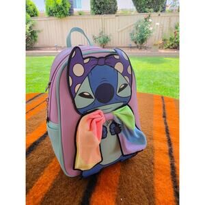 NWT Loungefly Disney Lilo and Stitch Super Stitch Laundry Backpack
